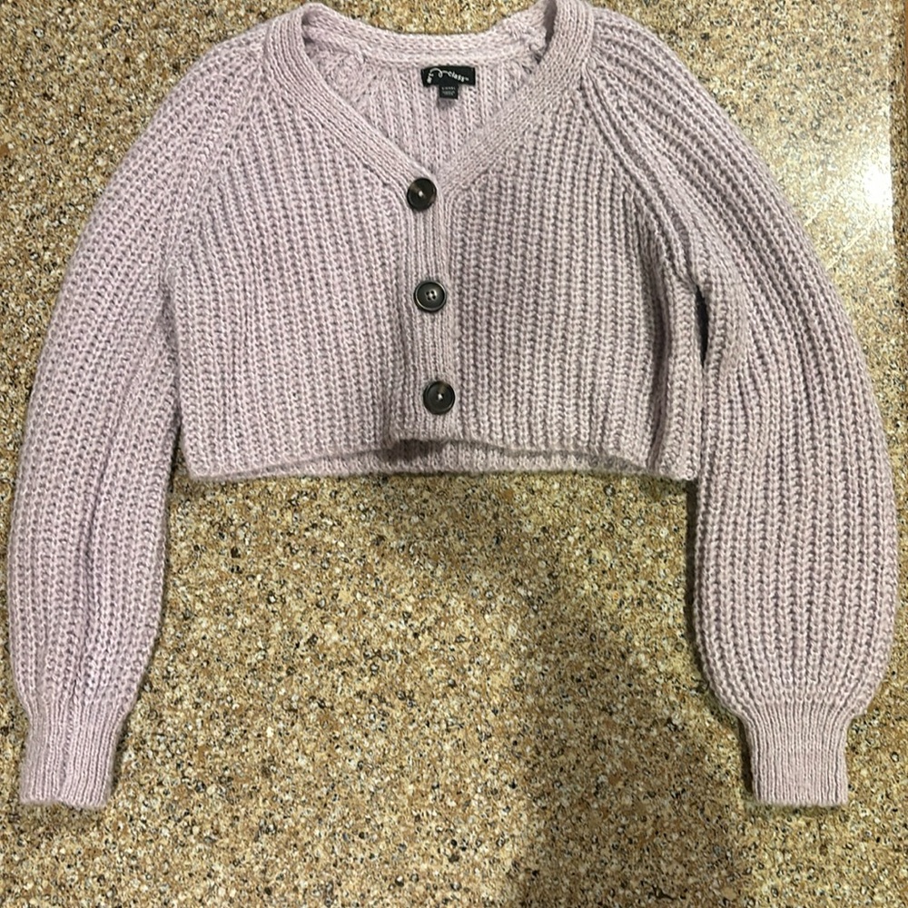 Purple sweater